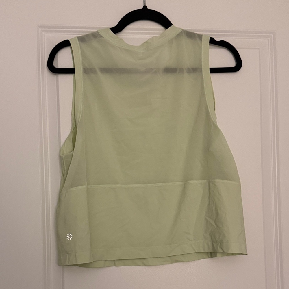 Athleta Women's Sleeveless Top in Light Green
